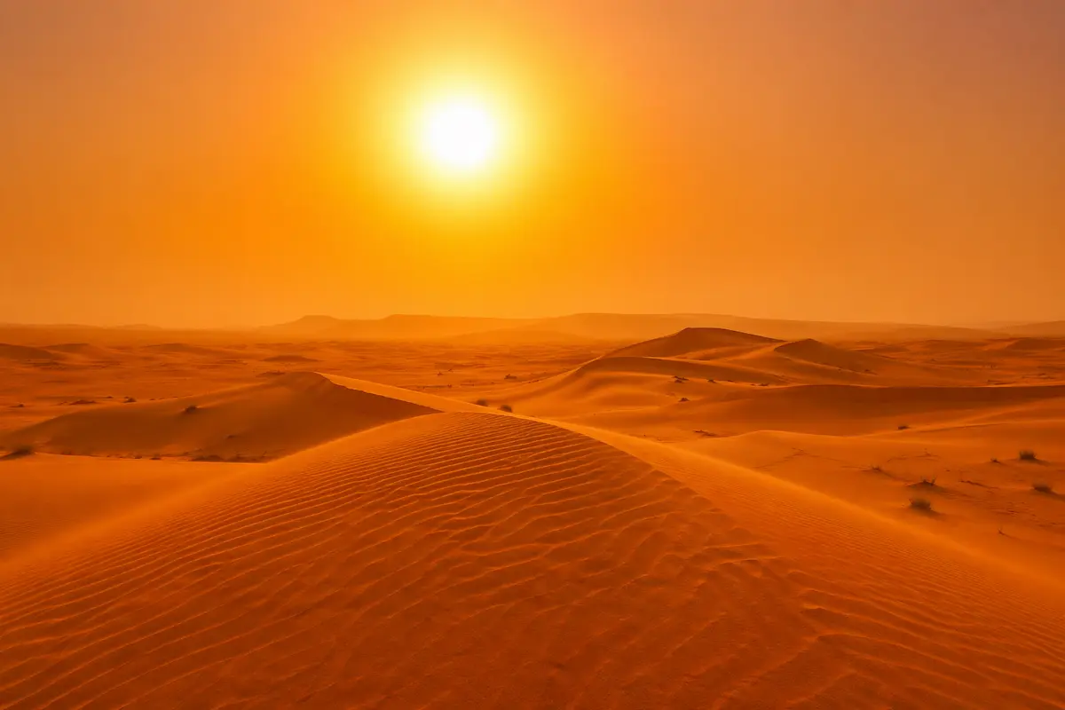 sahara desert weather