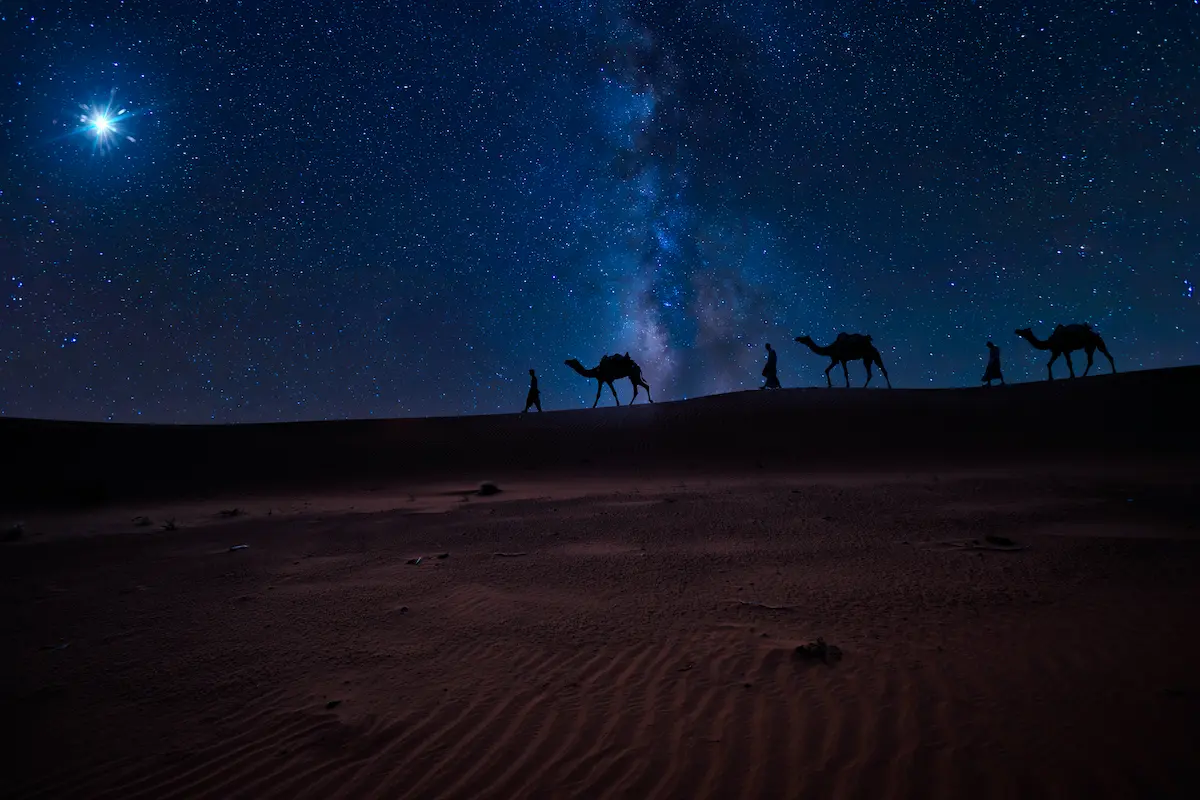 Sahara Desert Stargazing: Night Sky Guide for Merzouga Sahara Desert Stargazing