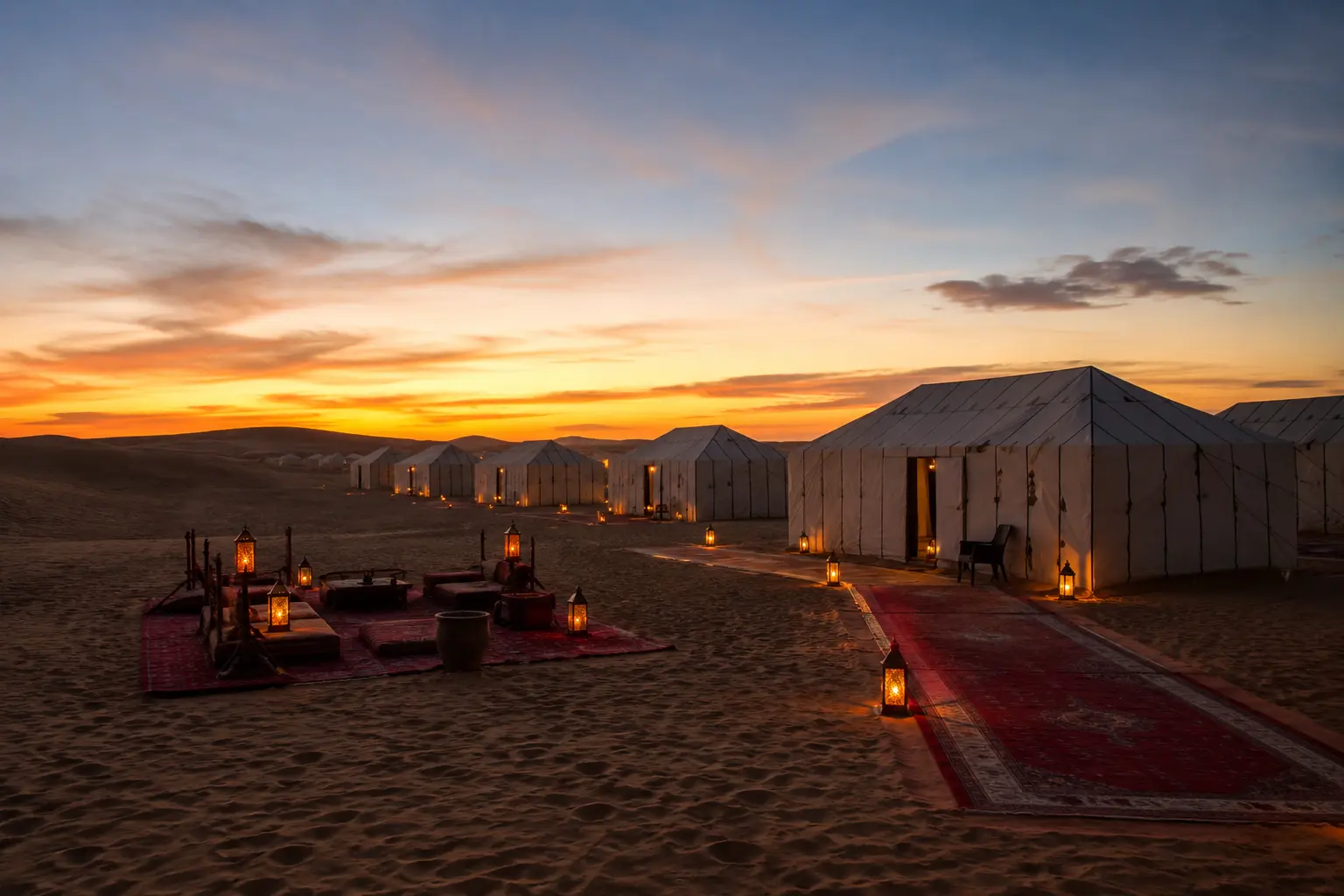 Sahara Desert Camp Facilities