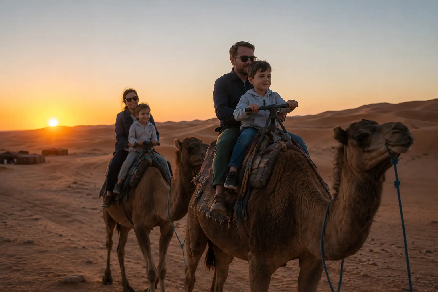 sahara desert with kids