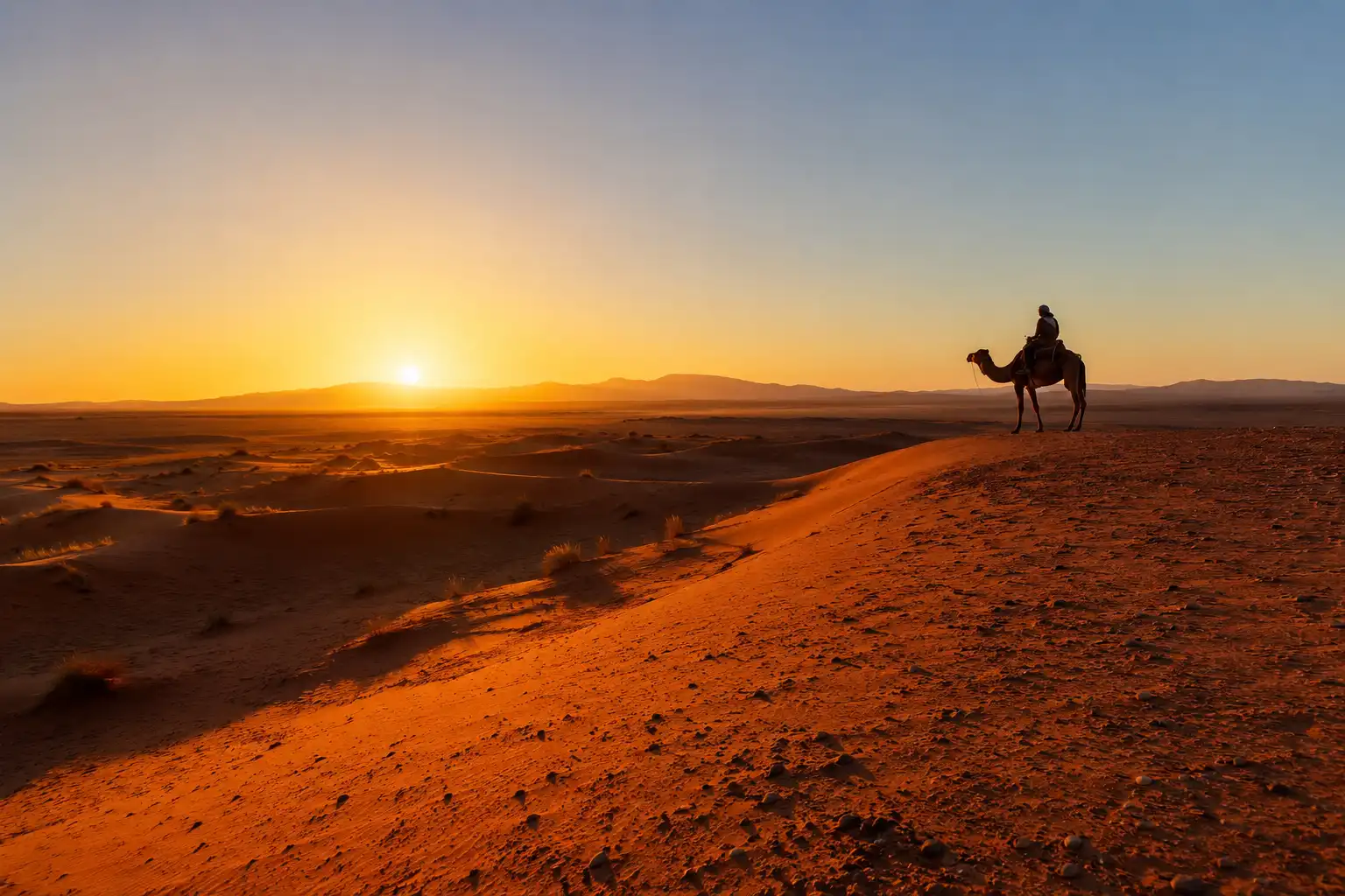 Zagora desert tour guide; zagora desert or merzouga